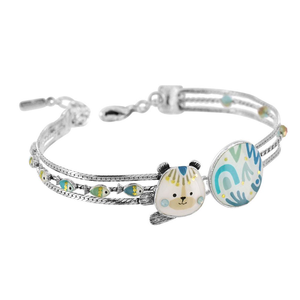 

Браслет из бижутерного сплава с swarovski р.20,5 TARATATA TT-W22-22311-104, TT-W22-22311-104