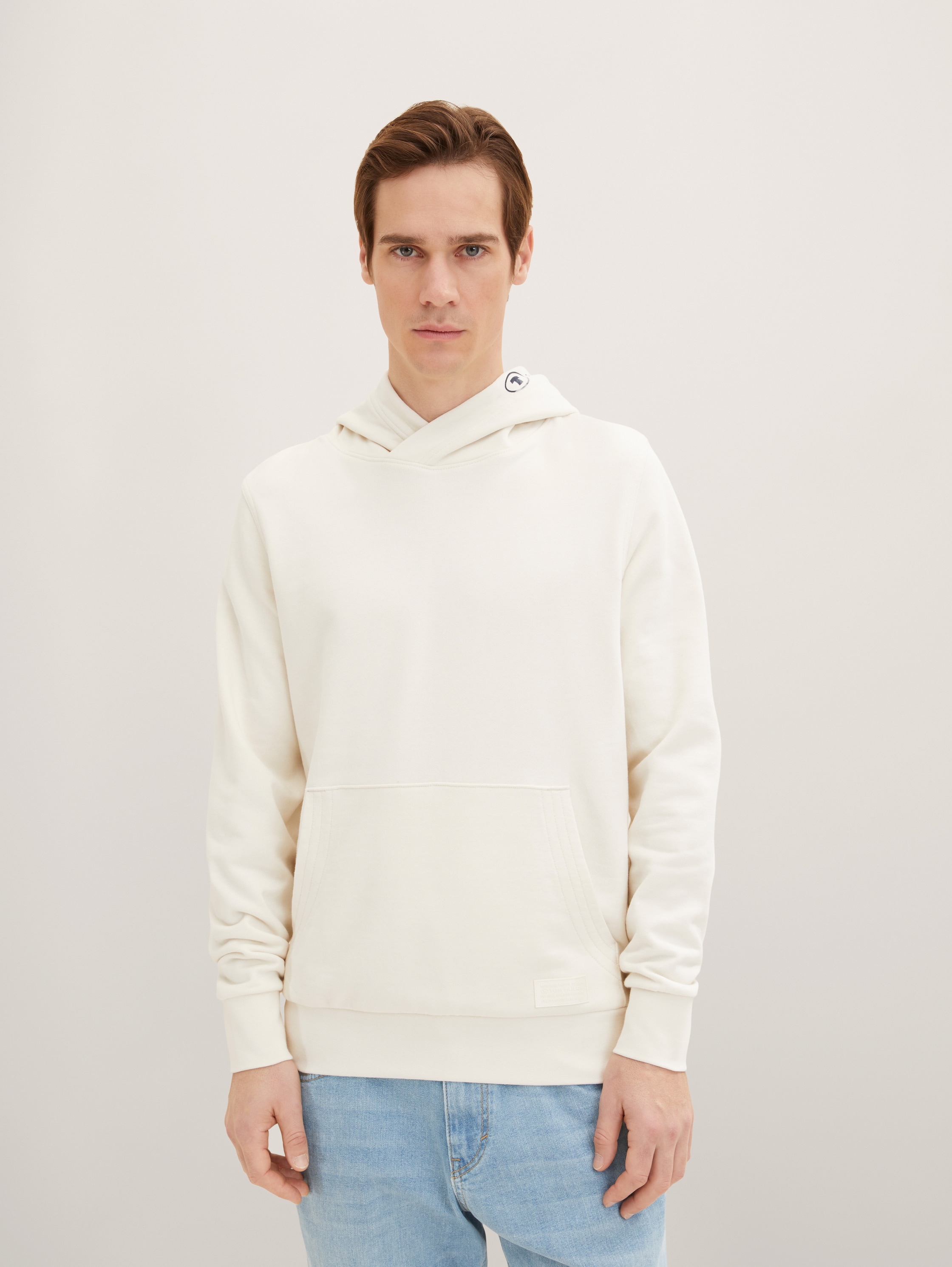

Худи мужское TOM TAILOR 1035565 белое XL, 1035565