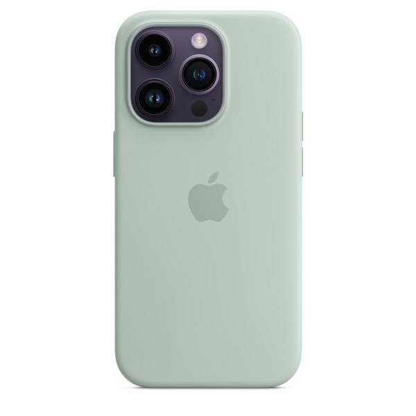 фото Силиконовый чехол apple magsafe для iphone 14 pro (succulent)