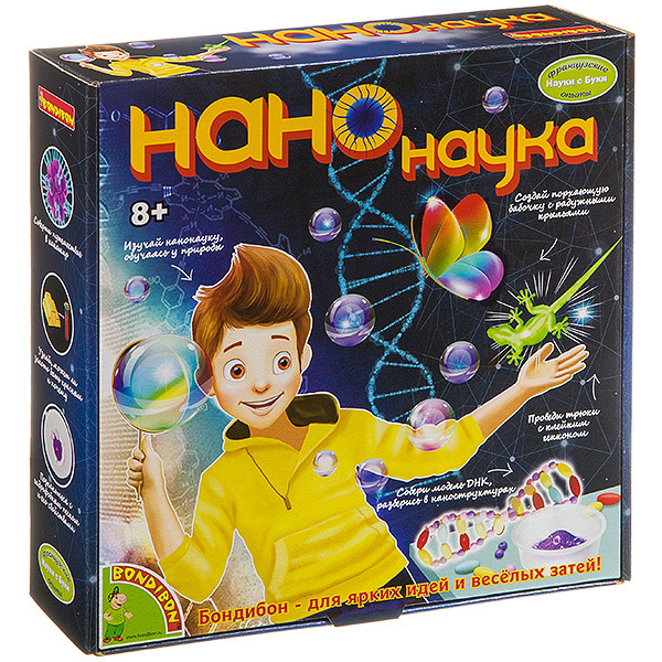 

Французские опыты Науки с Буки, BONDIBON, НАНОНАУКА, арт. WS/112L