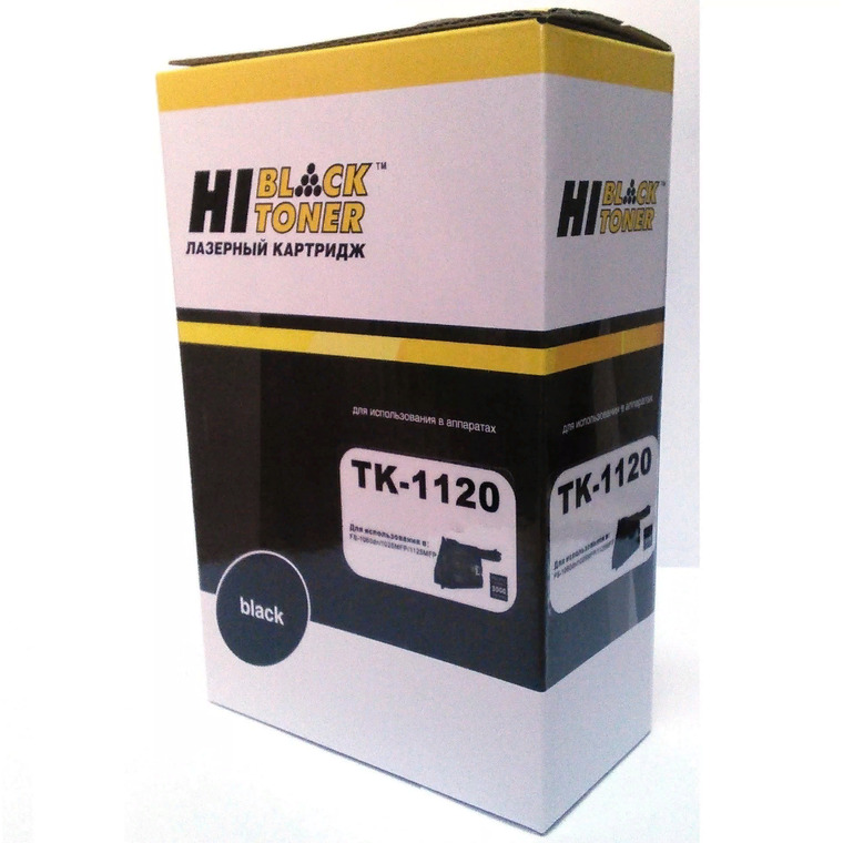 

Тонер-картридж для лазерного принтера Hi-Black HB-TK-1120 Black, совместимый, Черный