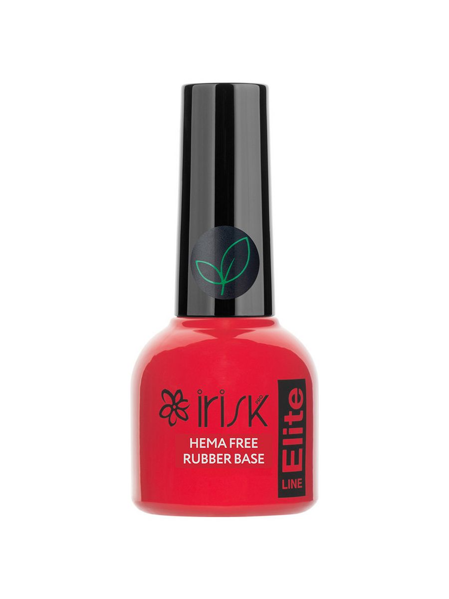 

База для гель-лака Irisk каучуковая Elite Hema Free Rubber Base, 10мл, (01 Clear), IR-4680379270523