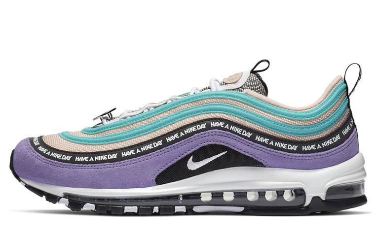 

Кроссовки унисекс Nike Air Max 97 Have A Nike Day фиолетовые 38.5 EU, Фиолетовый, Air Max 97 Have A Nike Day