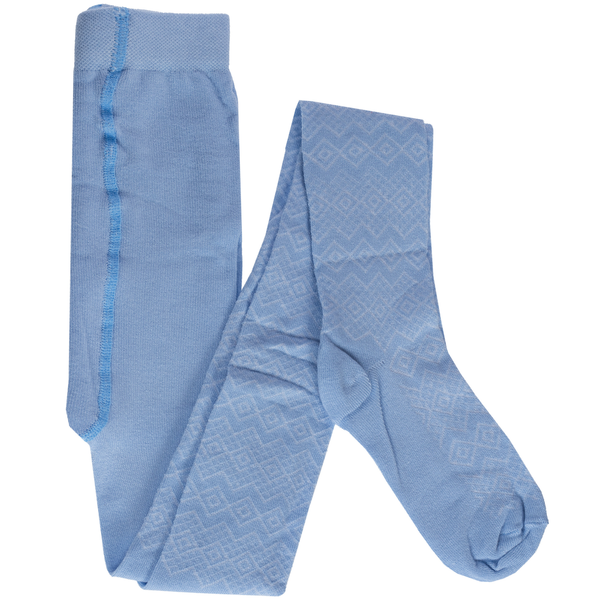 Колготки детские Борисоглебский трикотаж 7С907, голубые, размер 134-140