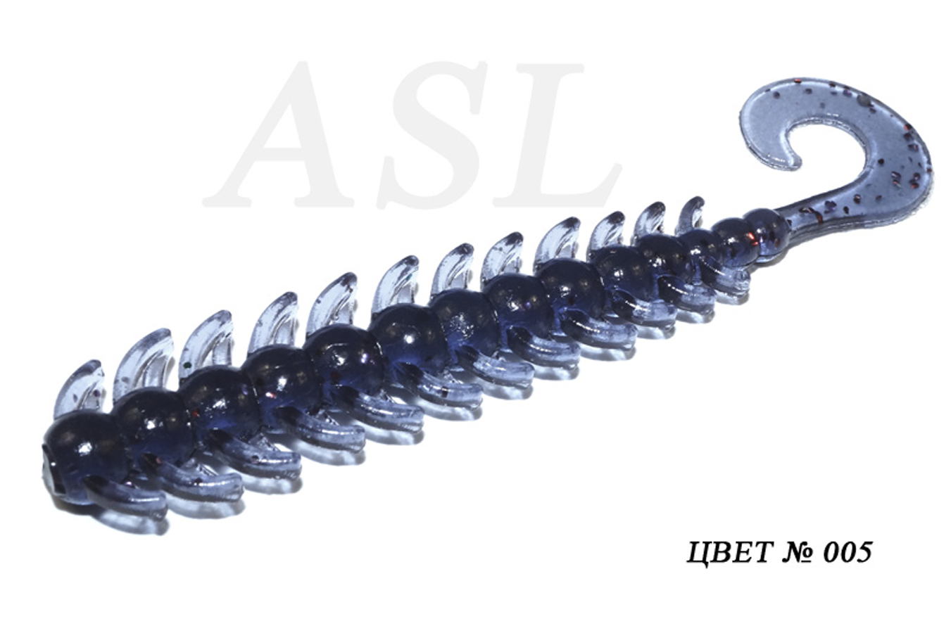 

Силиконовая приманка ASL Бакси цв. 005 L-5см 10шт/уп, Бакси