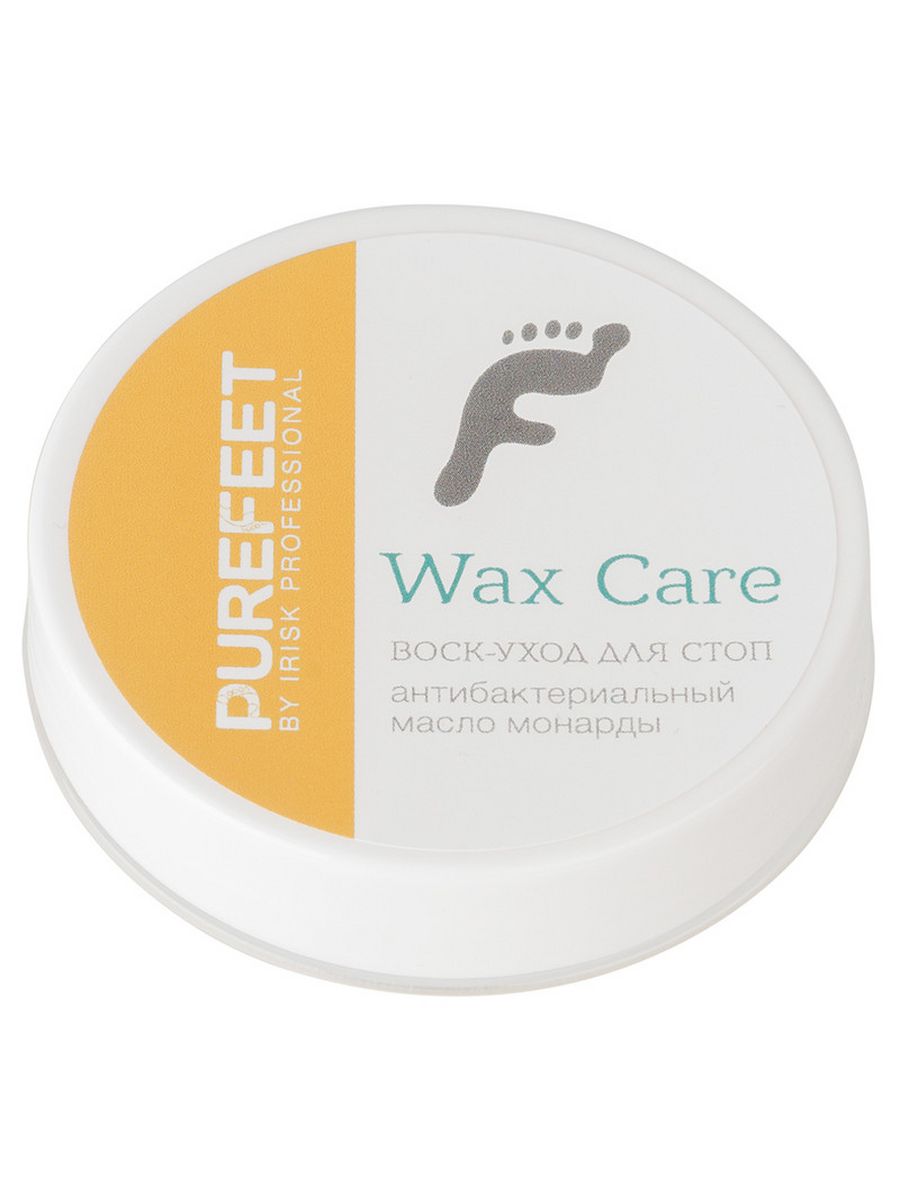 Воск-уход за стопами Irisk Professional PureFeet Wax Care 15 гр (002 Антибактериальный)