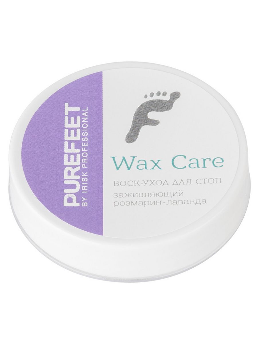 Воск-уход за стопами Irisk Professional PureFeet Wax Care 15 гр (003 Заживляющий)