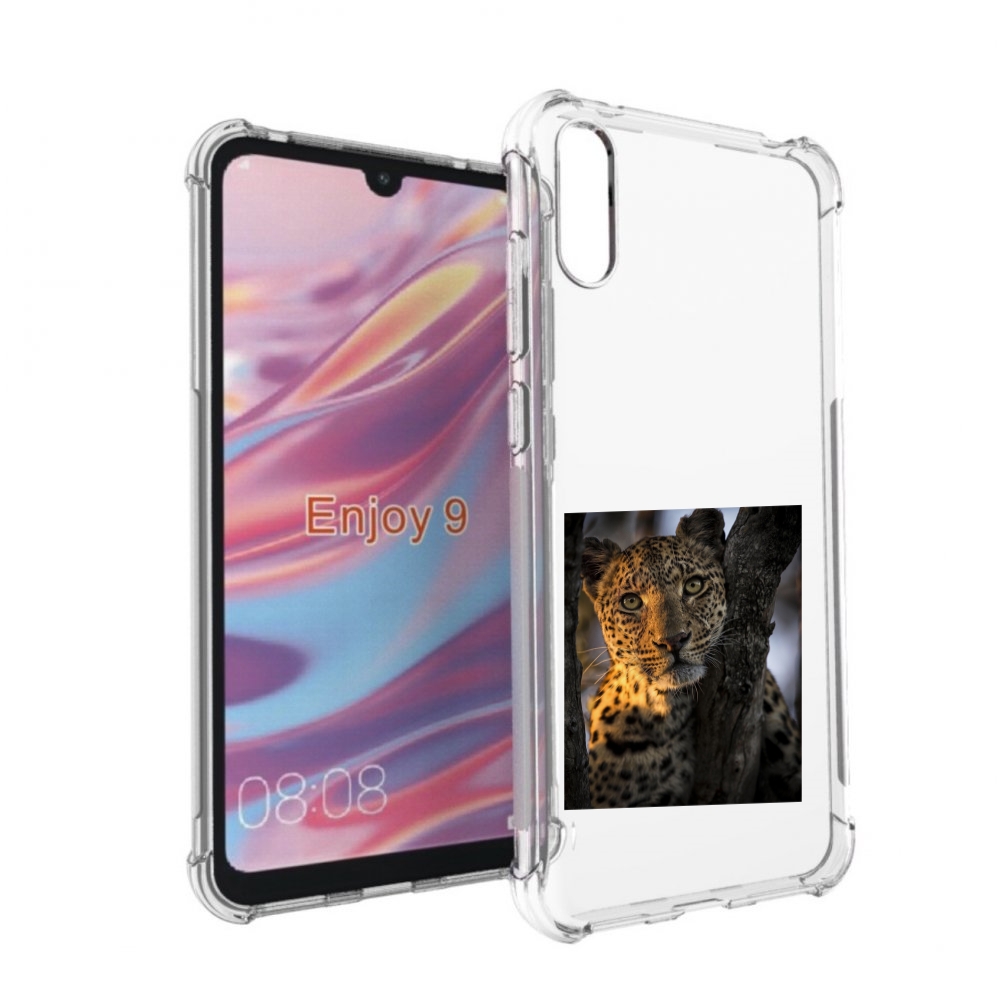

Чехол бампер MyPads Леопард для Huawei Enjoy 9, Прозрачный, Tocco