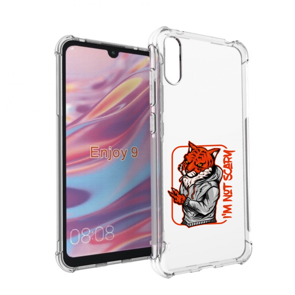 

Чехол бампер MyPads Лис для Huawei Enjoy 9, Прозрачный, Tocco