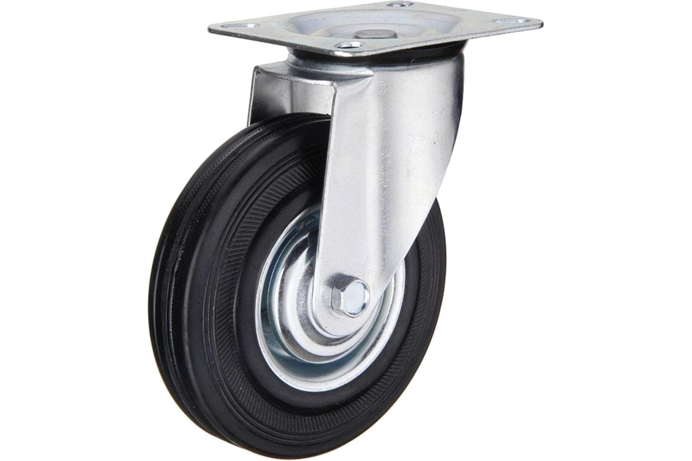 MFK-TORG Колесо промышлен поворот 100мм SC42 4001100 колесо серая мягкая резина неповоротное sus 304 50 мм mfk torg 3052050нерж