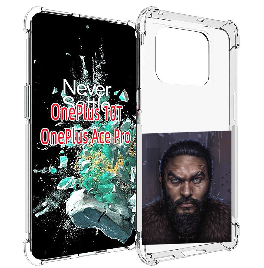 

Чехол MyPads портрет-императора для OnePlus 10T, Прозрачный, Tocco