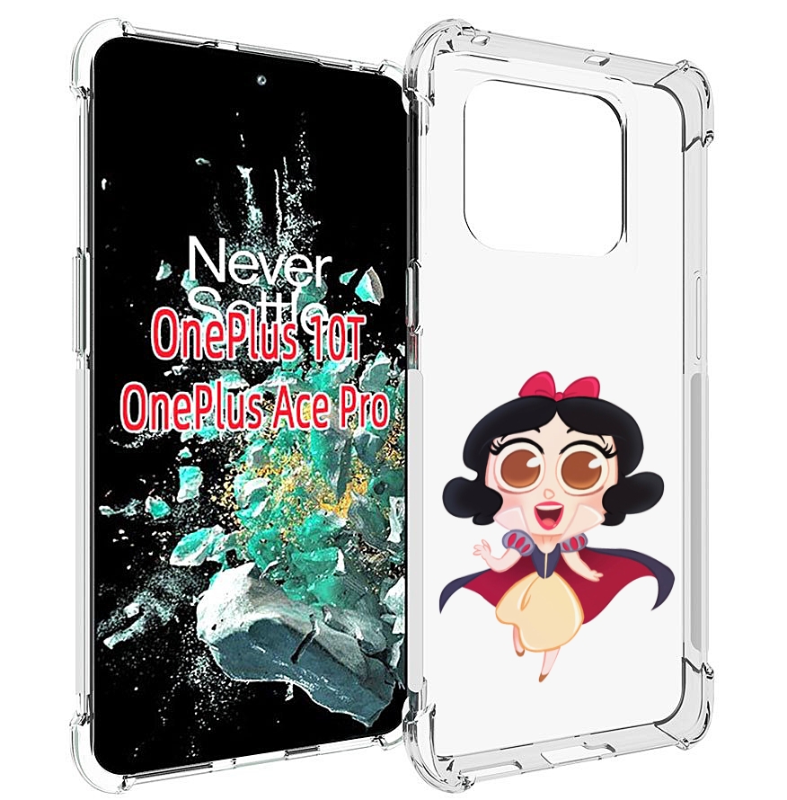 

Чехол MyPads принцеска-нарисованная женский для OnePlus 10T, Прозрачный, Tocco