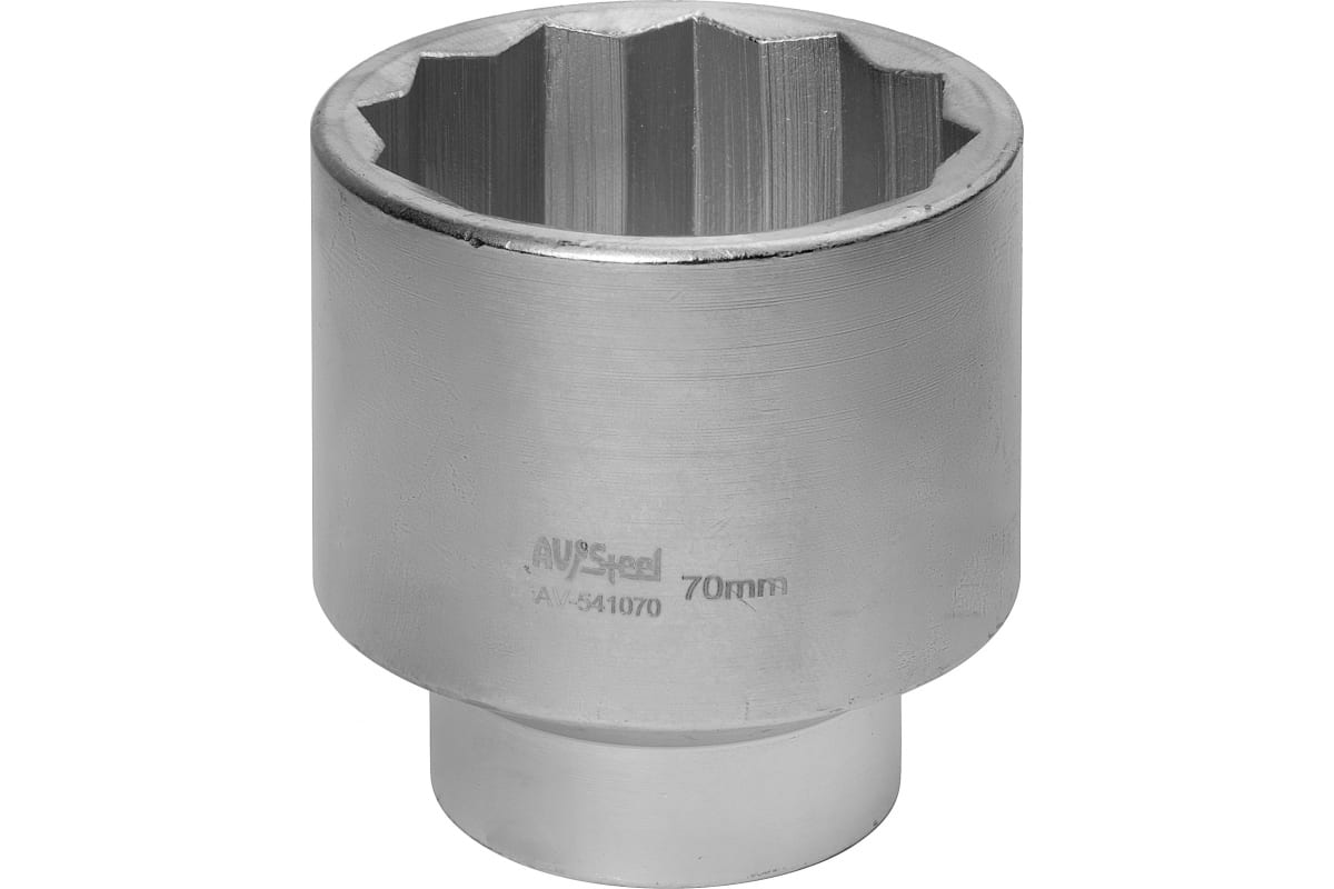 

Головка 1 Двенадцатигранная 70Мм Av Steel AV Steel AV541070