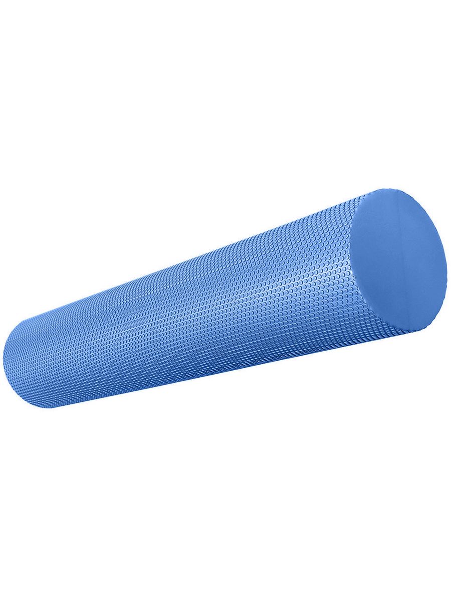 Валик для йоги Sportex E39105-4 синий 60x15