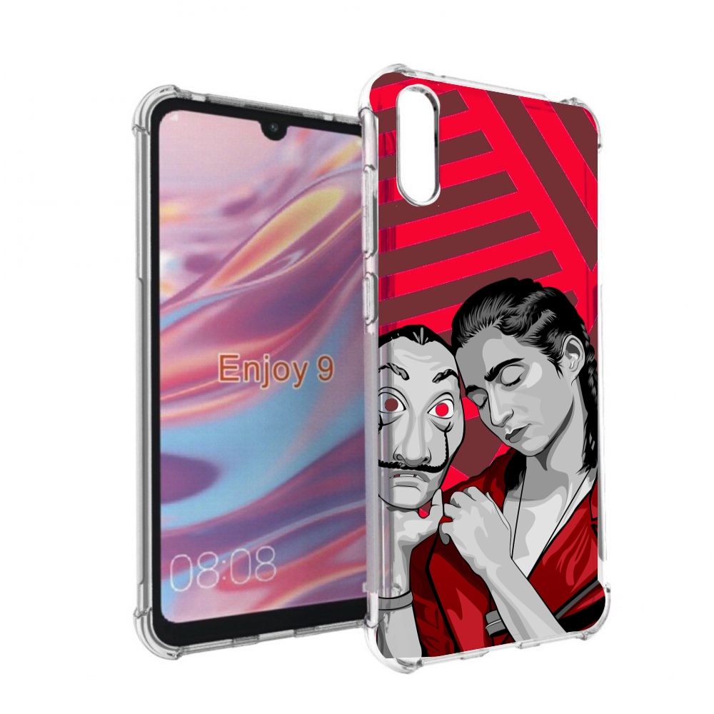 

Чехол бампер MyPads Найроби-бумажного-дома для Huawei Enjoy 9, Прозрачный, Tocco