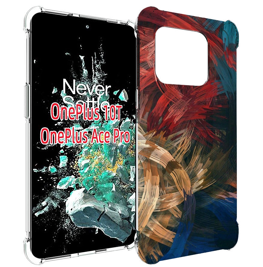 

Чехол MyPads раскрашенная медь для OnePlus 10T, Прозрачный, Tocco