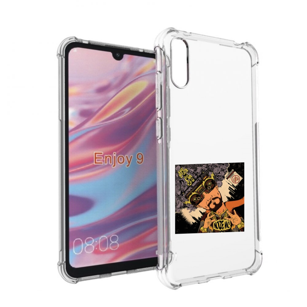 

Чехол бампер MyPads Неразбериха Noize MC для Huawei Enjoy 9, Прозрачный, Tocco