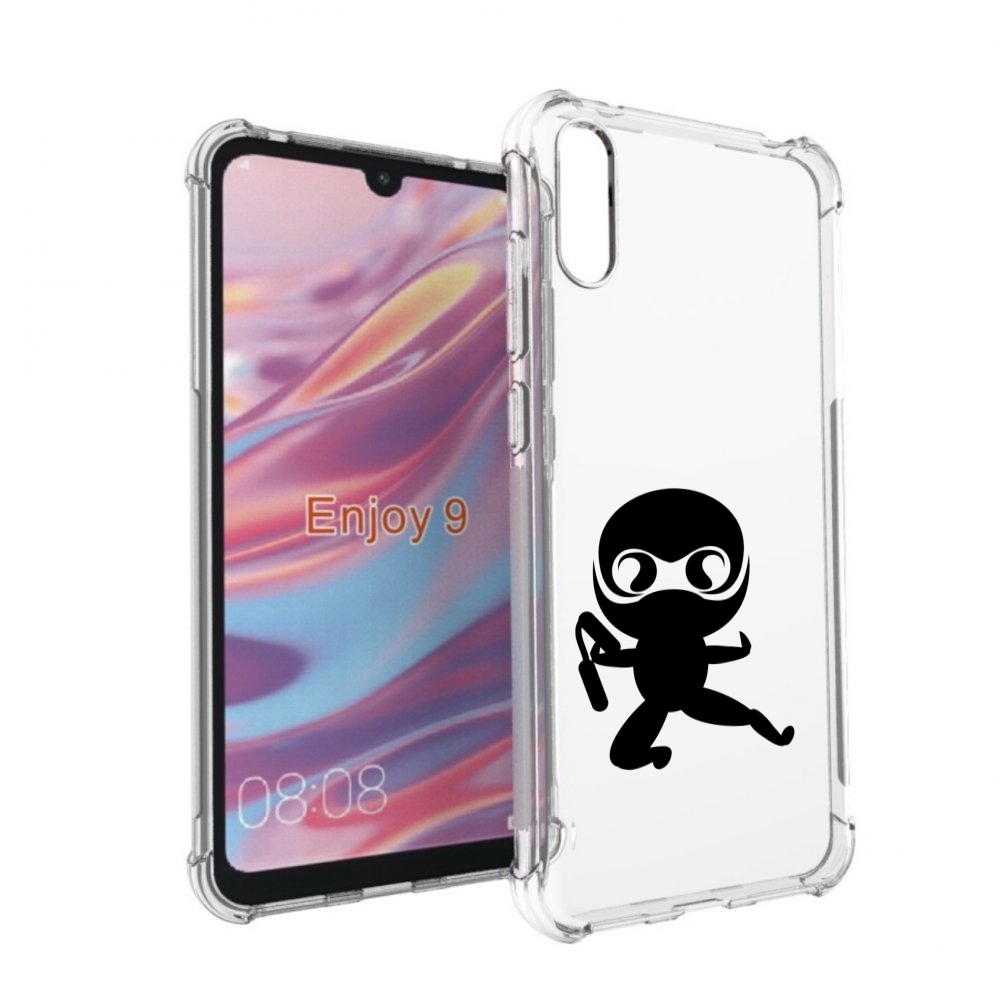 

Чехол бампер MyPads Ниндзя для Huawei Enjoy 9, Прозрачный, Tocco