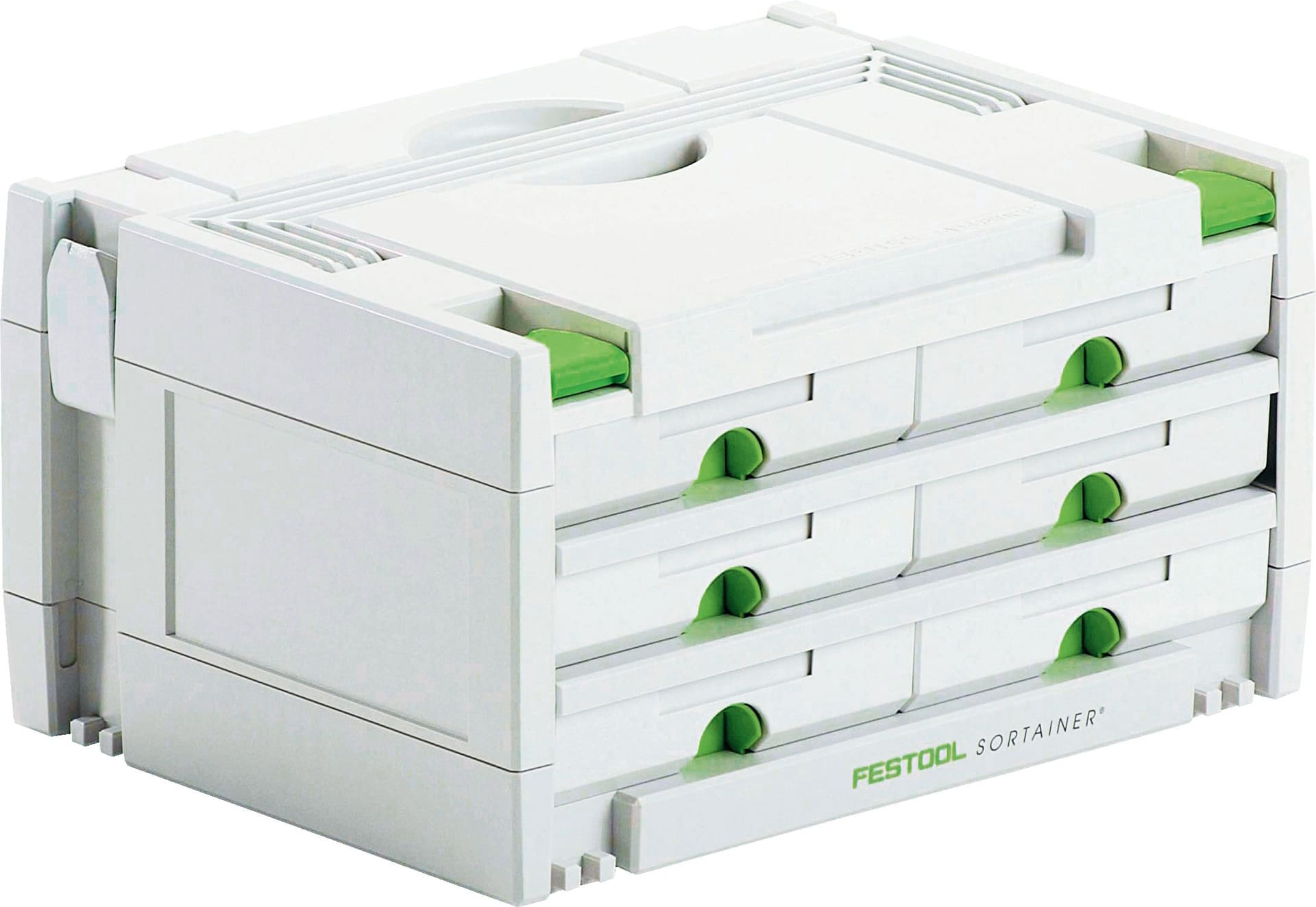 

Ящик для инструментов FESTOOL SYS 3-SORT/6, 491984, Белый, SYS 3-SORT/6