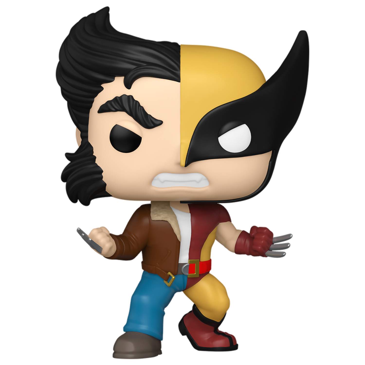 

Фигурка Funko POP! Bobble Marvel Split Logan/Wolverine (1433) 80893