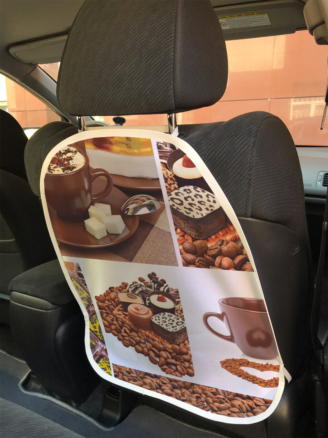 

Накидка на спинку сиденья JoyArty Кофейный перекус, 45х62, Кофейный перекус