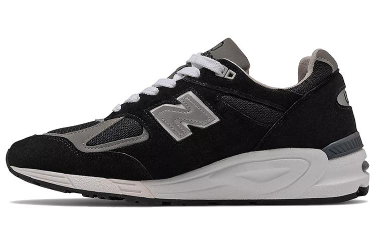 

Кроссовки унисекс New Balance NB 990 V2 черные 42.5 EU, Черный, NB 990 V2