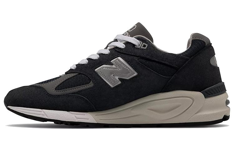 

Кроссовки унисекс New Balance NB 990 V2 черные 39.5 EU, Черный, NB 990 V2