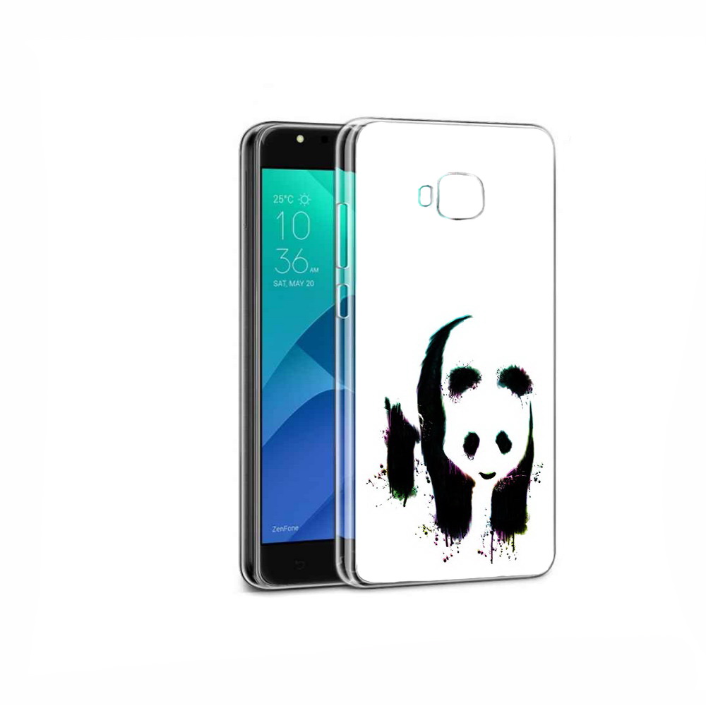

Чехол MyPads Tocco для Asus ZenFone 4 Selfie панда в акварели, Прозрачный, Tocco