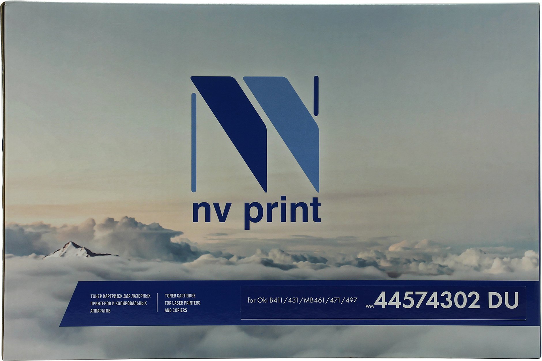Картридж для лазерного принтера NetProduct (N-44574302) черный, совместимый