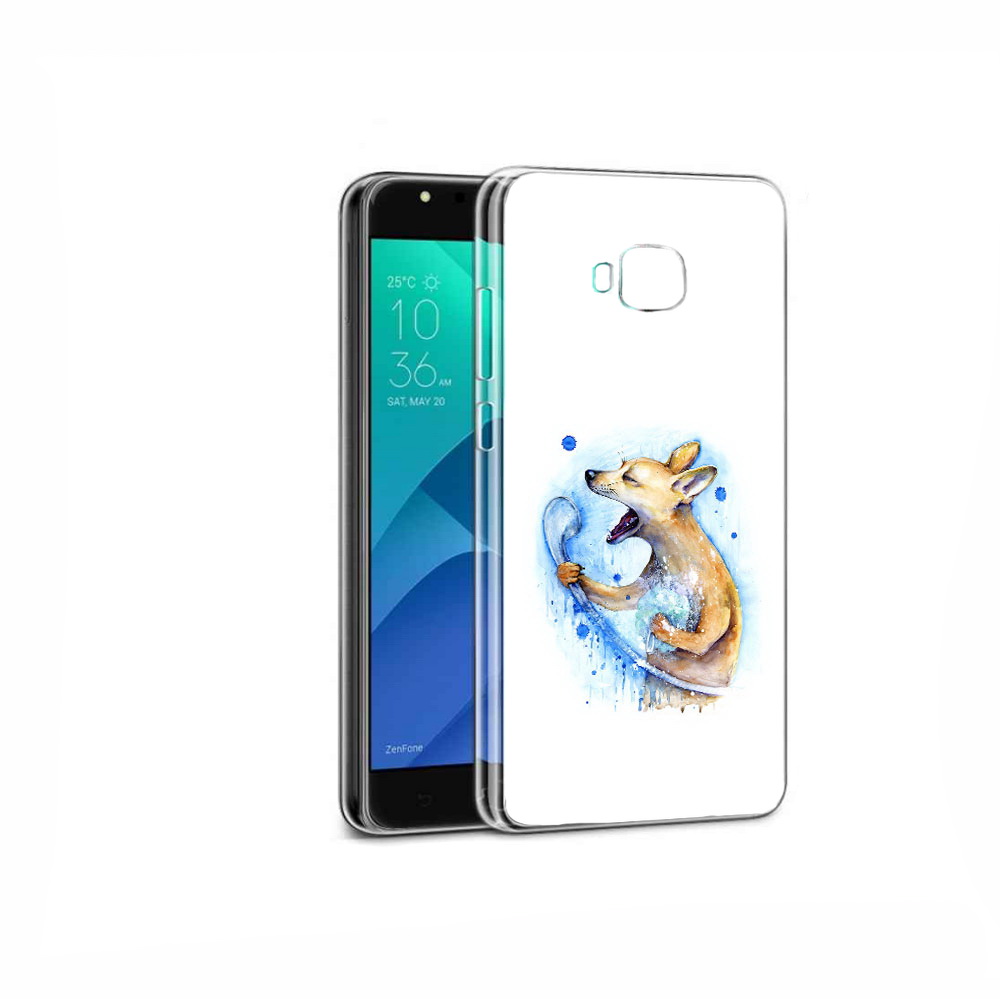 

Чехол MyPads Tocco для Asus ZenFone 4 Selfie пение в душе, Прозрачный, Tocco
