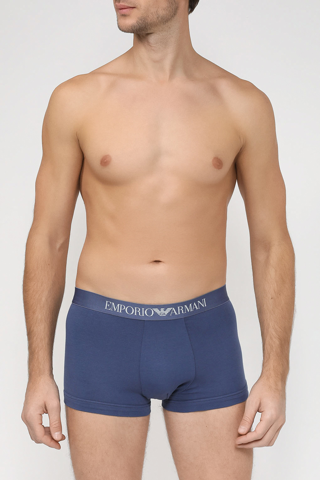 

Комплект трусов мужских Emporio Armani 111210 3F504 серый; синий XL, 111210 3F504