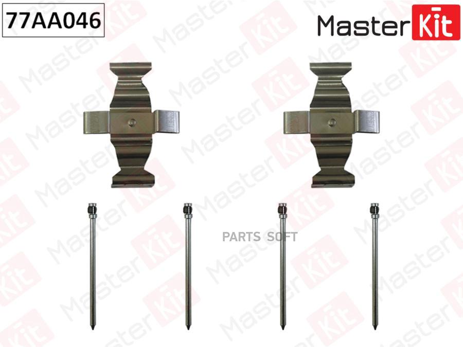 

Комплект Установочный Дисковых Колодок Mercedes Cls (C219) 10-04 - 10-04-12-10 77aa046 Mas