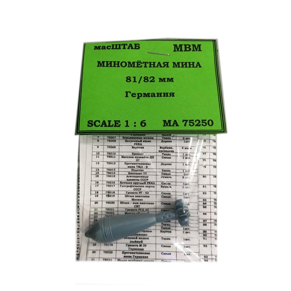 

75250 мина 8182 мм