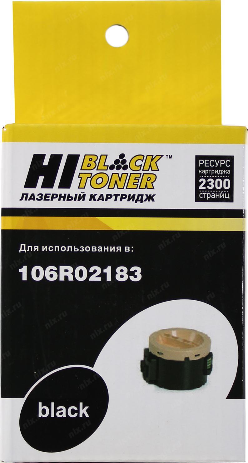 

Тонер-картридж Hi-Black HB-106R02183 для Xerox Phaser 3010/3040/WC 3045B/3045NI, 2,3K, Черный