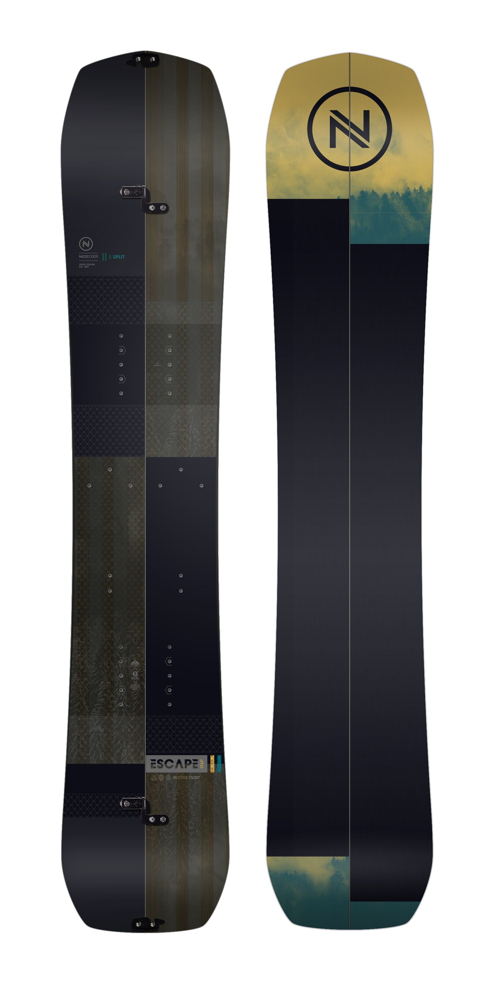 

Сплитборд Nidecker Escape Split 2022-23 (См:159), Черный, Escape Split