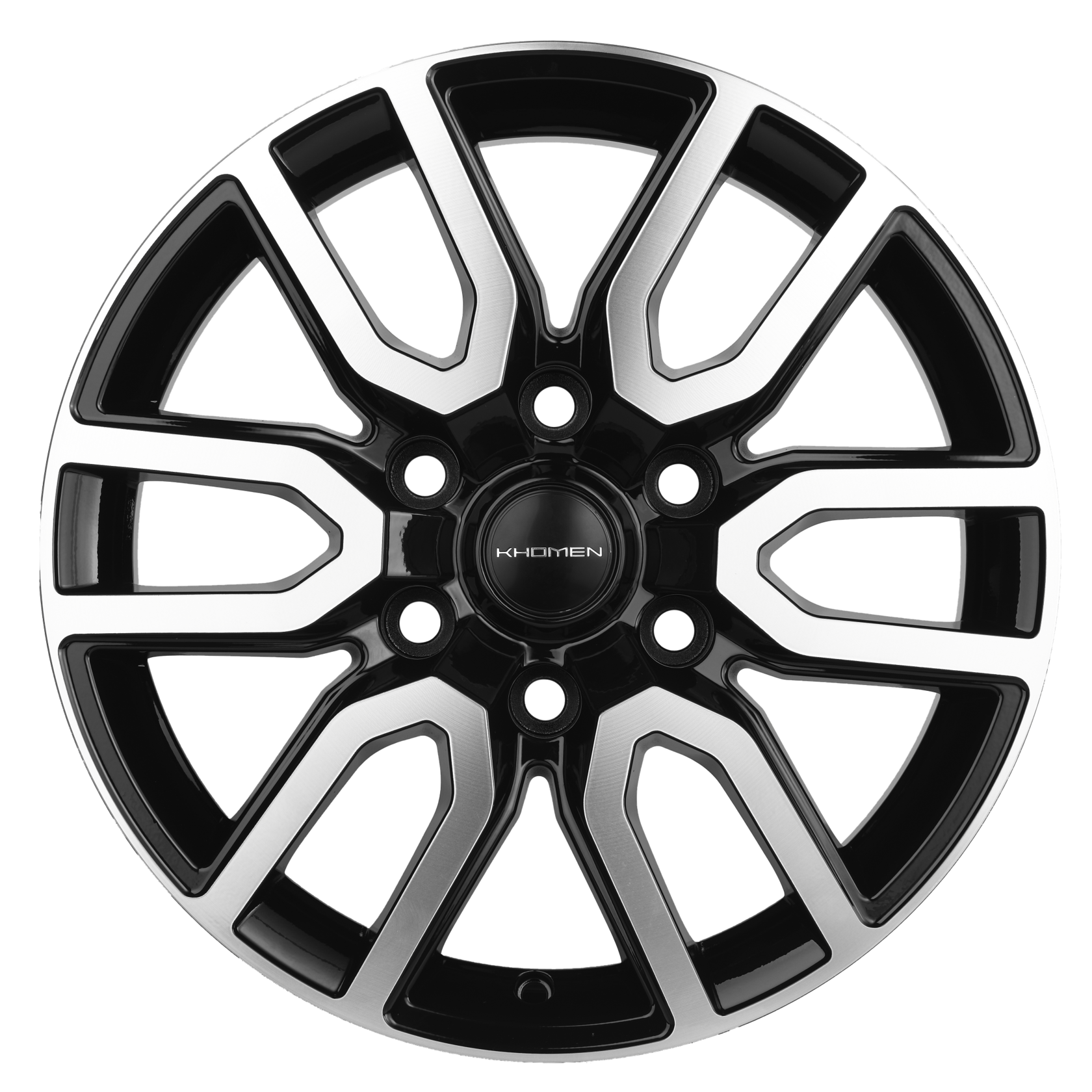 

Диск Khomen Wheels KHW1723 8х17 6x139,7 ET42 d75,1 BLACK-FP, KHW1723