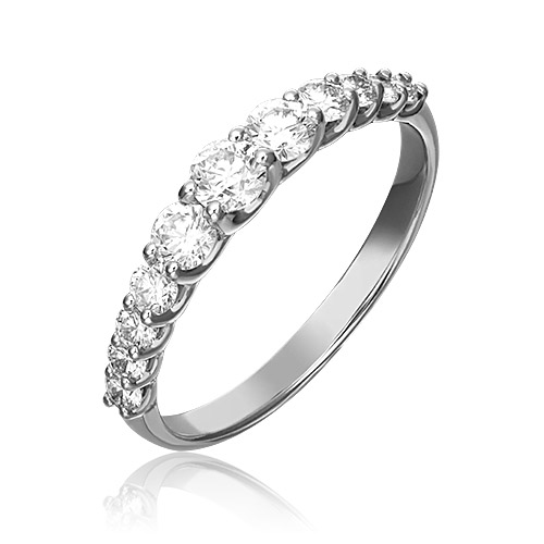 

Кольцо из золота р. 17,5 PLATINA jewelry 01-1428-00-101-1120-30, бриллиант, 01-1428-00-101-1120-30