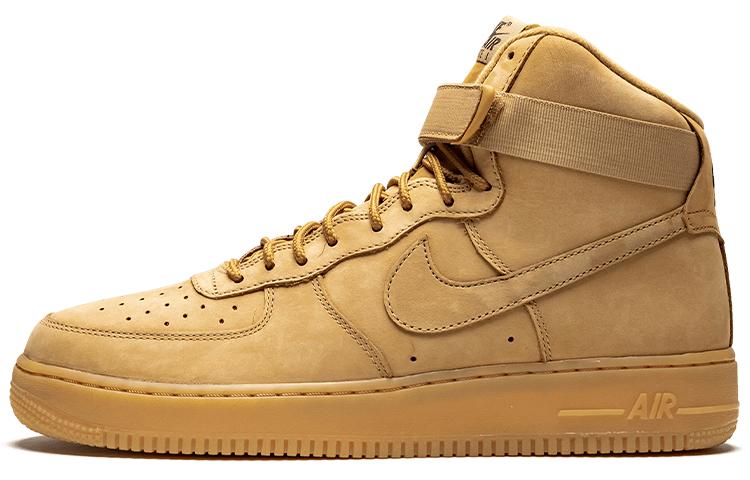 

Кеды унисекс Nike Air Force 1 Flax 2002 коричневые 43 EU, Коричневый, Air Force 1 Flax 2002