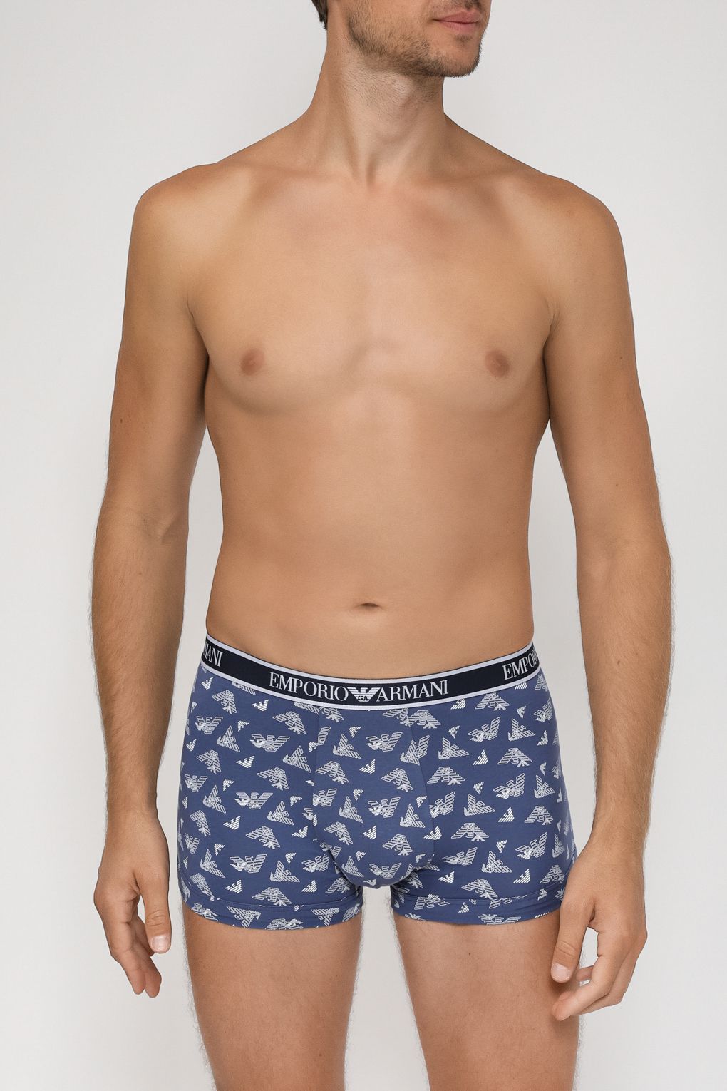

Комплект трусов мужских Emporio Armani 111357 3F717 голубой; синий L, 111357 3F717