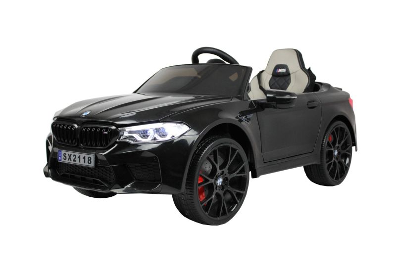

Детский электромобиль RIVERTOYS BMW M5 Competition (A555MP) черный