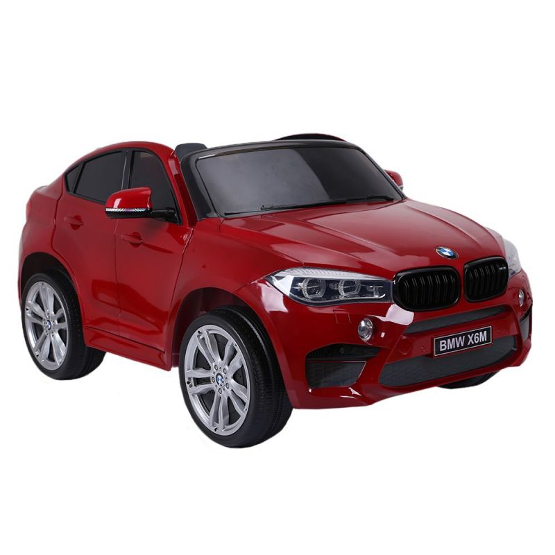 

Детский электромобиль BMW X6M (JJ2168) вишневый глянец, Бордовый