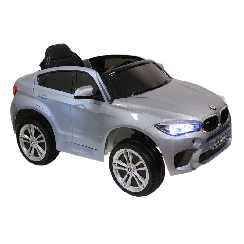 

Детский электромобиль BMW X6M (JJ2199) серебристый глянец