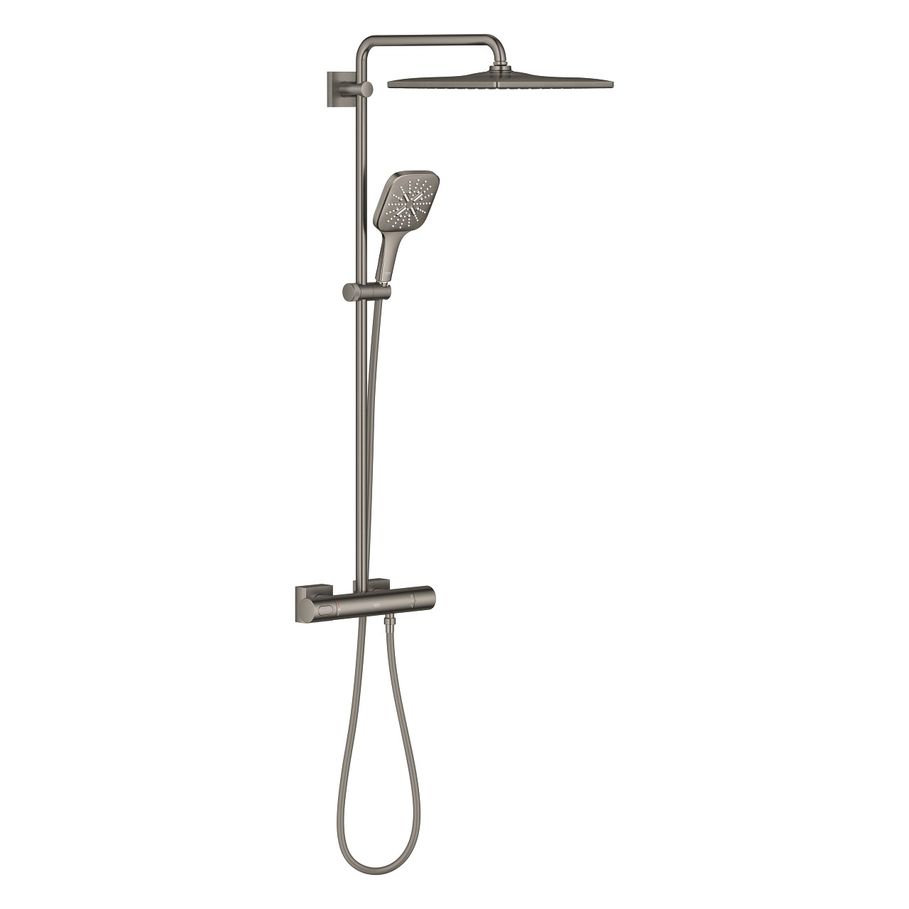 

Душевая система GROHE Rainshower SmartActive 310, темный графит матовый, (26837AL0), Черный