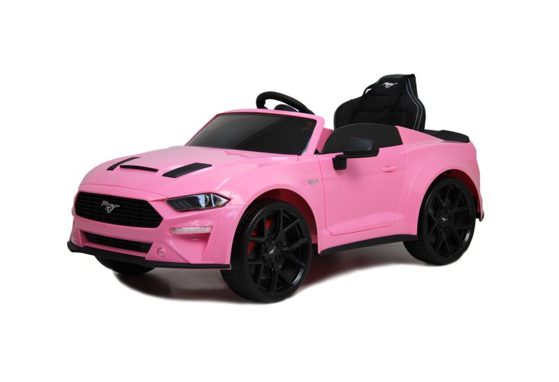 Детский электромобиль RIVERTOYS Ford Mustang GT (A222MP) розовый детский электромобиль rivertoys ford mustang gt a222mp белый