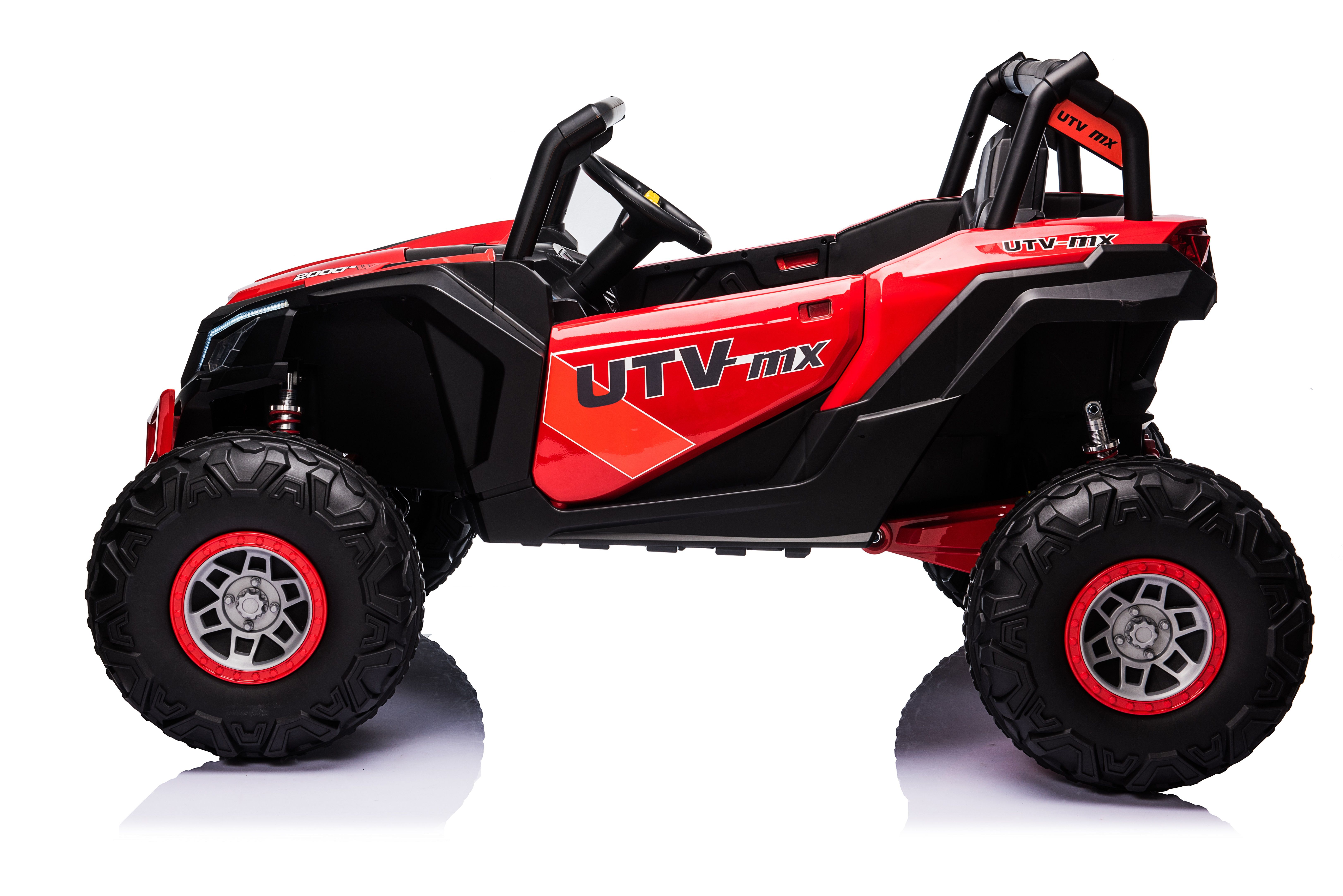 

Детский электромобиль RIVERTOYS H555HH красный