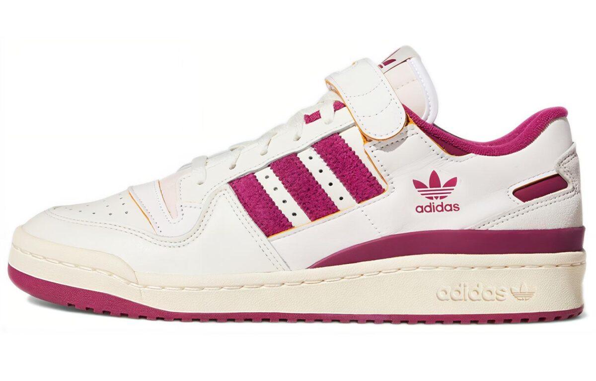 

Кеды унисекс Adidas FORUM 84 Low power berry белые 40 EU, Белый, FORUM 84 Low power berry