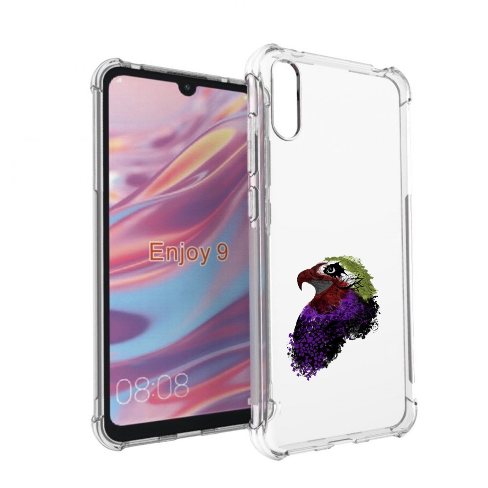 

Чехол бампер MyPads Орел для Huawei Enjoy 9, Прозрачный, Tocco