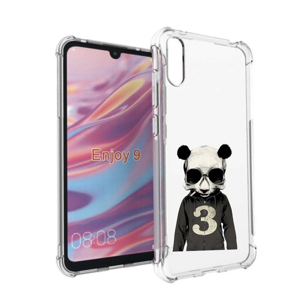 

Чехол бампер MyPads Панда-в-костюме для Huawei Enjoy 9, Прозрачный, Tocco