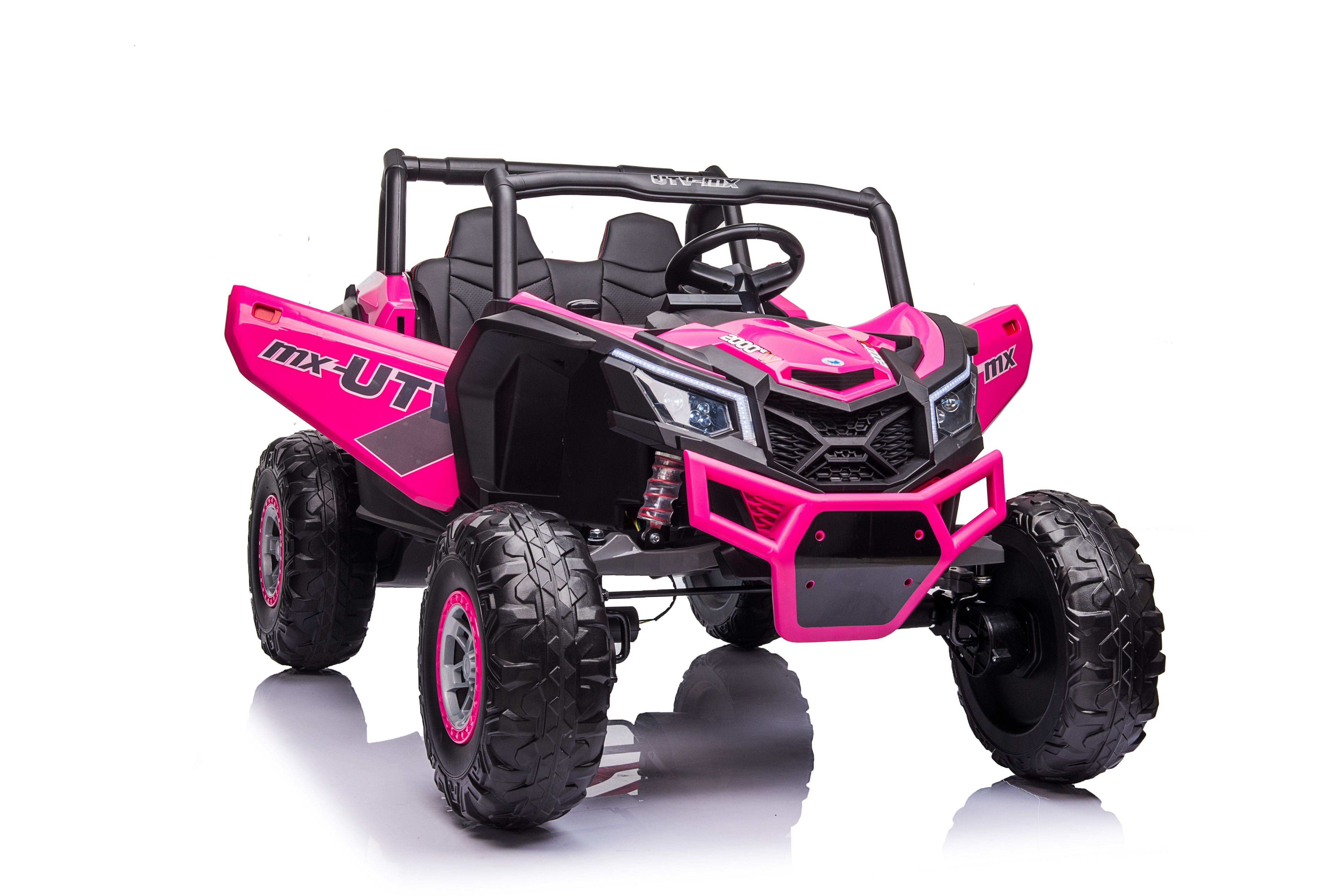 

Детский электромобиль RIVERTOYS H555HH розовый