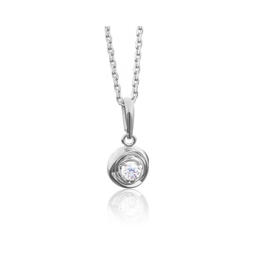 

Подвеска из белого золота с бриллиантом PLATINA jewelry 03-2656-00-101-1120-30, 03-2656-00-101-1120-30
